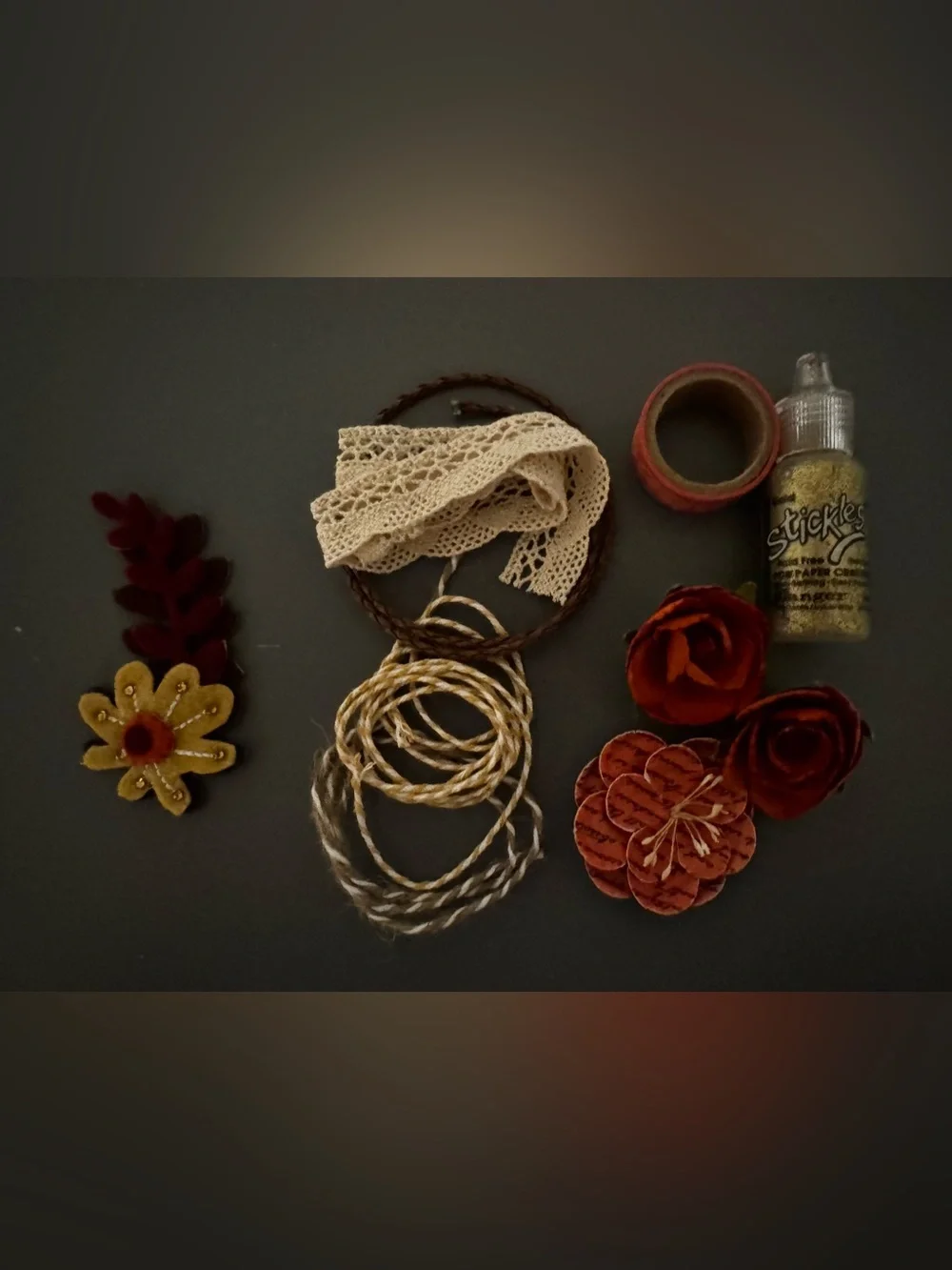 Fall Themed Junk Journal/Paper Crafting Lot